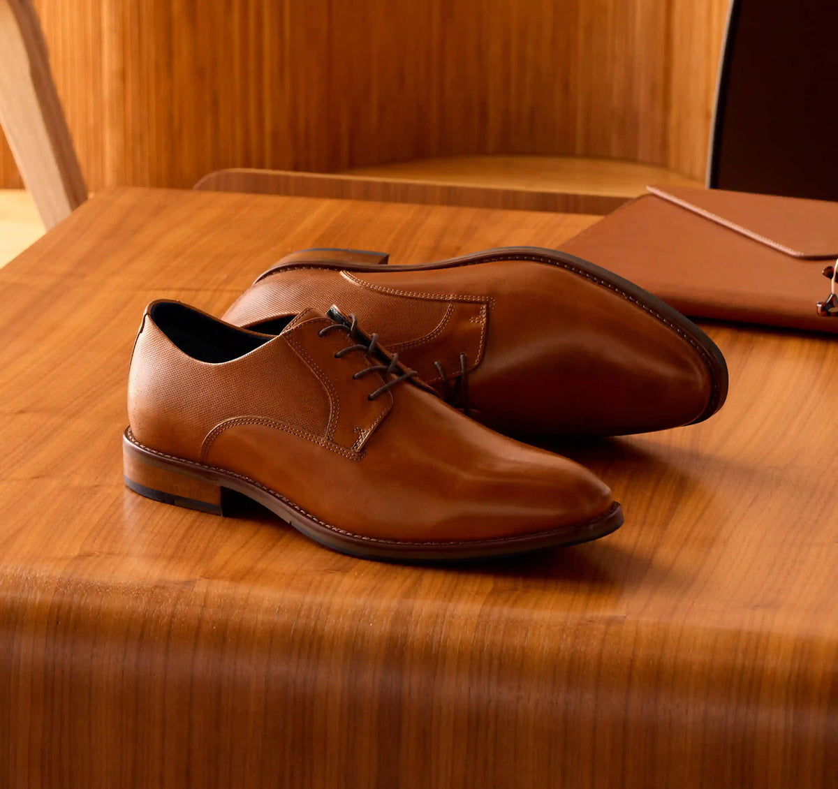 Landry Plain Toe - Tan Full Grain