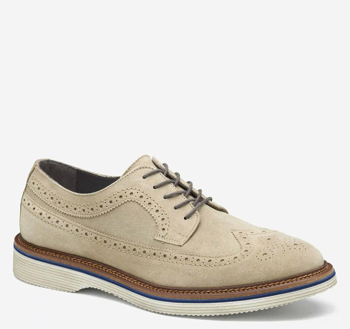 Jenson Longwing - Taupe Italian Suede