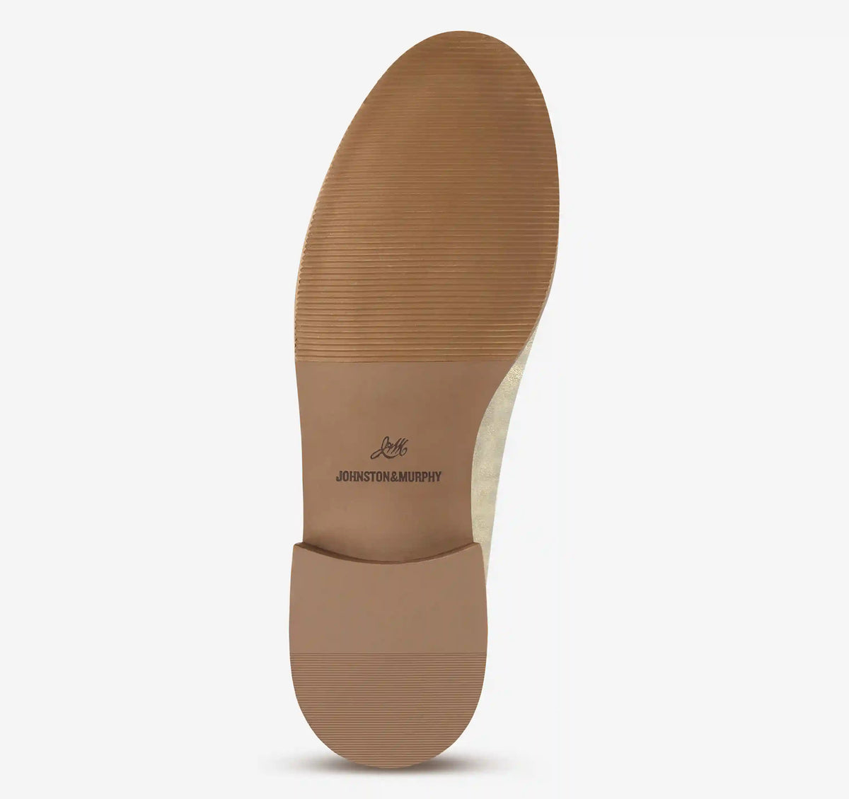 Gillian Pom-Pom Loafer - Gold Metallic Kid Suede