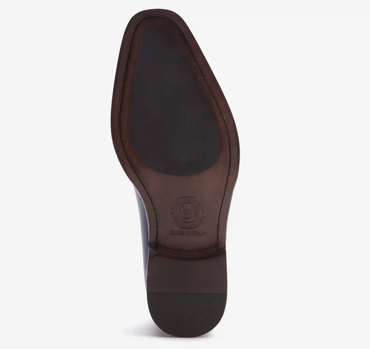 Larson Plain Toe - Navy Italian Calfskin