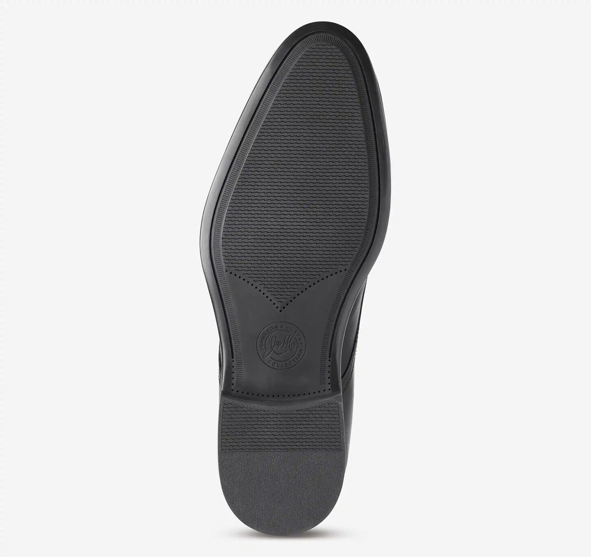 Redford Plain Toe - Black Full-Grain Leather