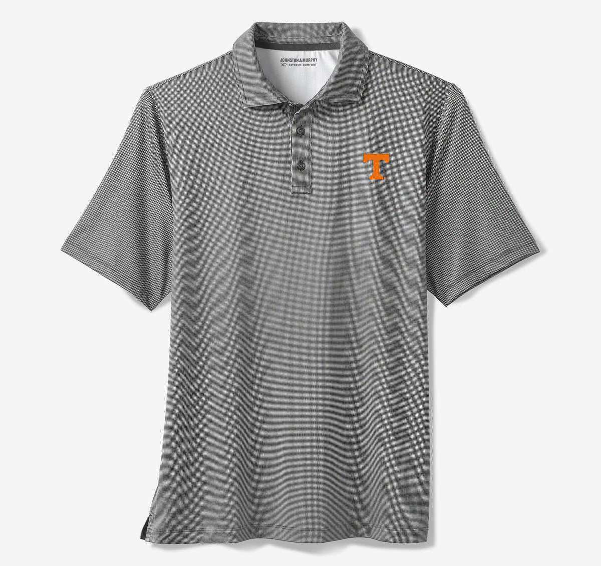 Collegiate XC+™ Gingham Polo - University of Tennessee - Black Shirt