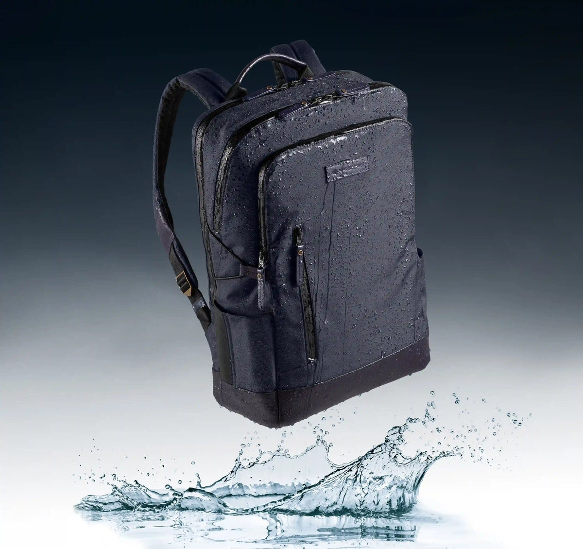 Hudson Waterproof Backpack - Navy