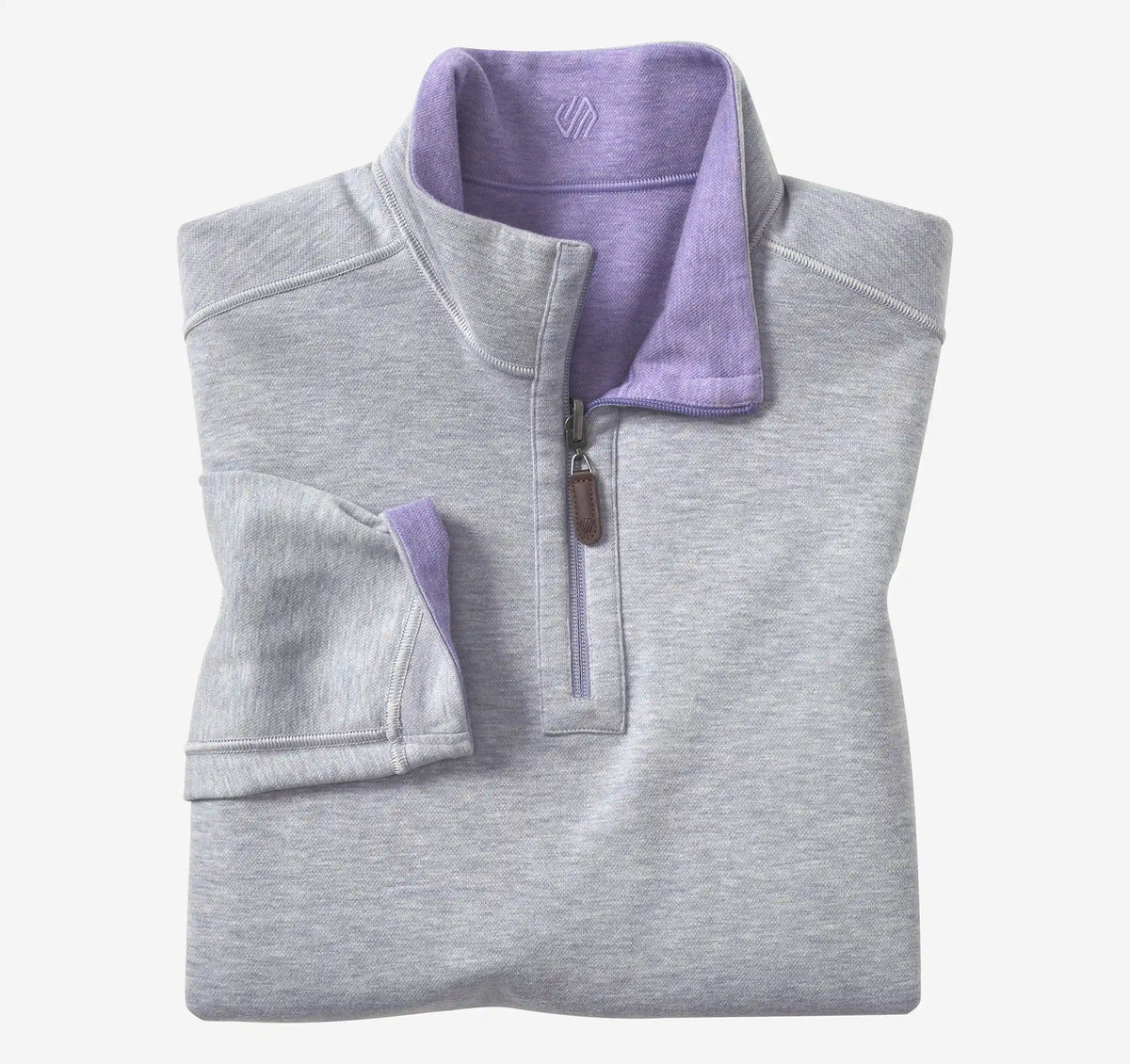 Icon Reversible Quarter-Zip - Purple/Storm