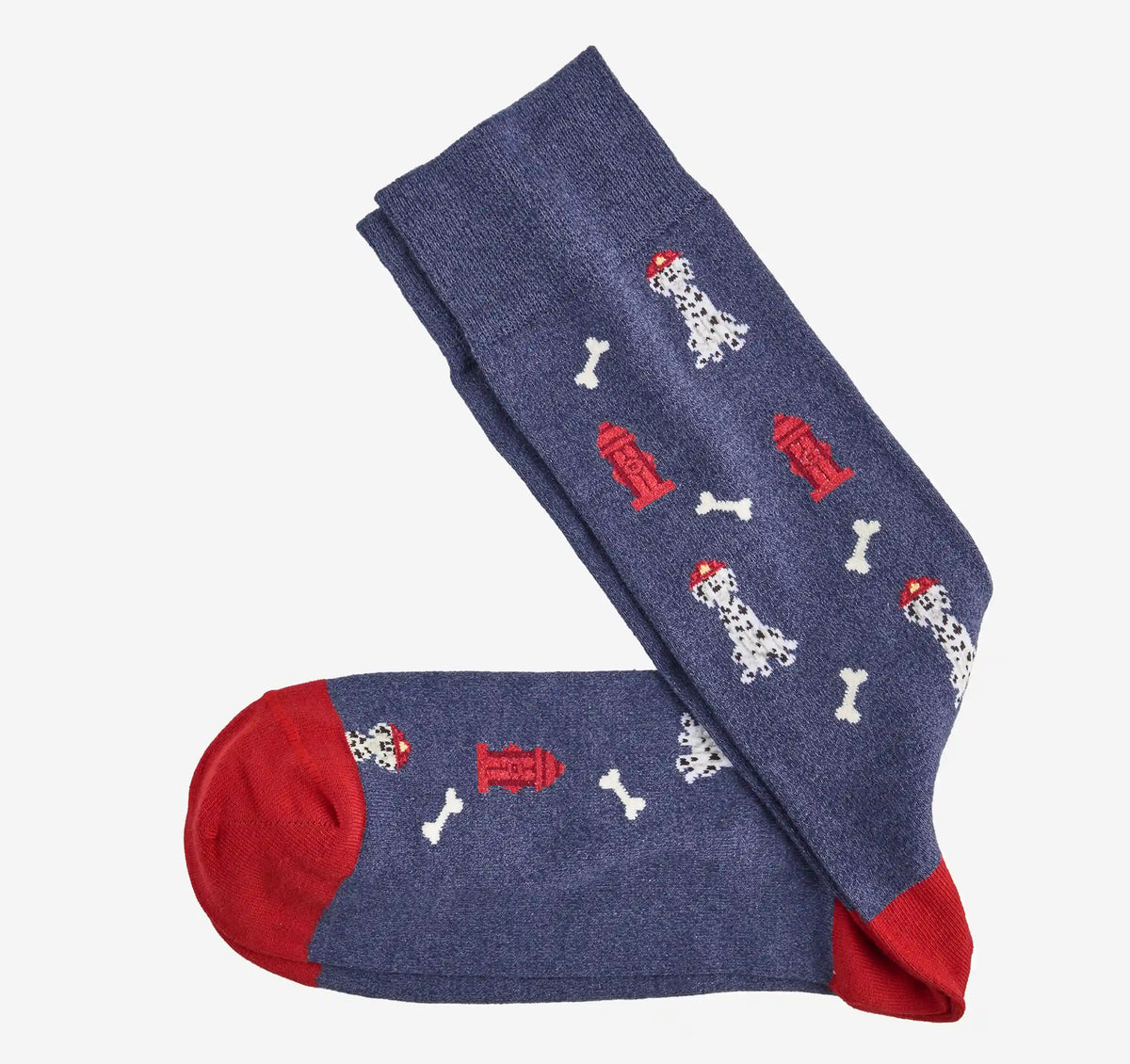 Novelty Socks - Denim Dalmatian