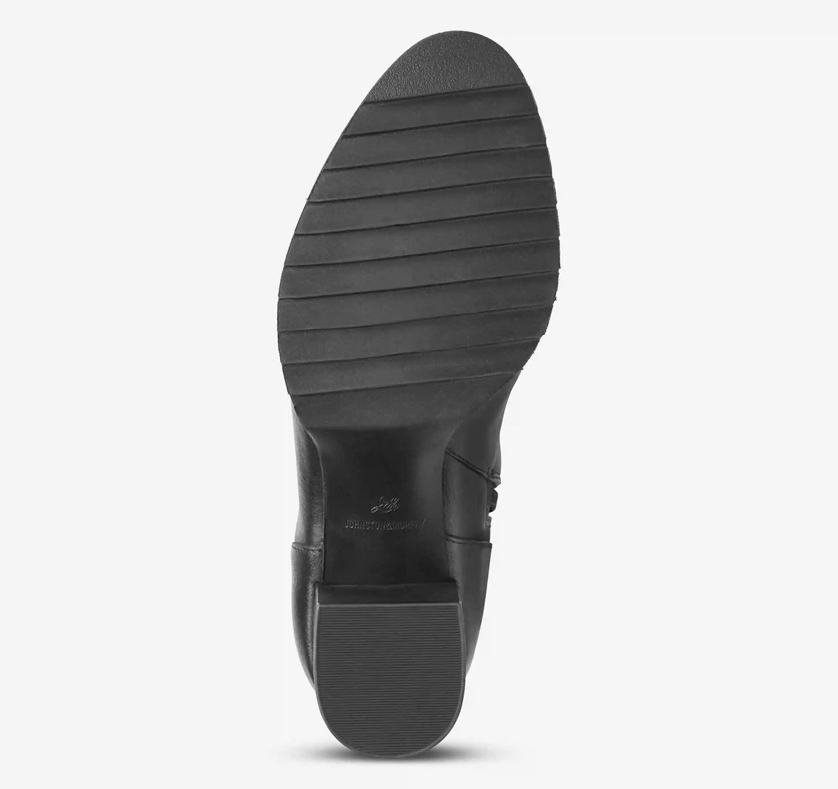Izzie Buckle Bootie - Black Waterproof Calfskin