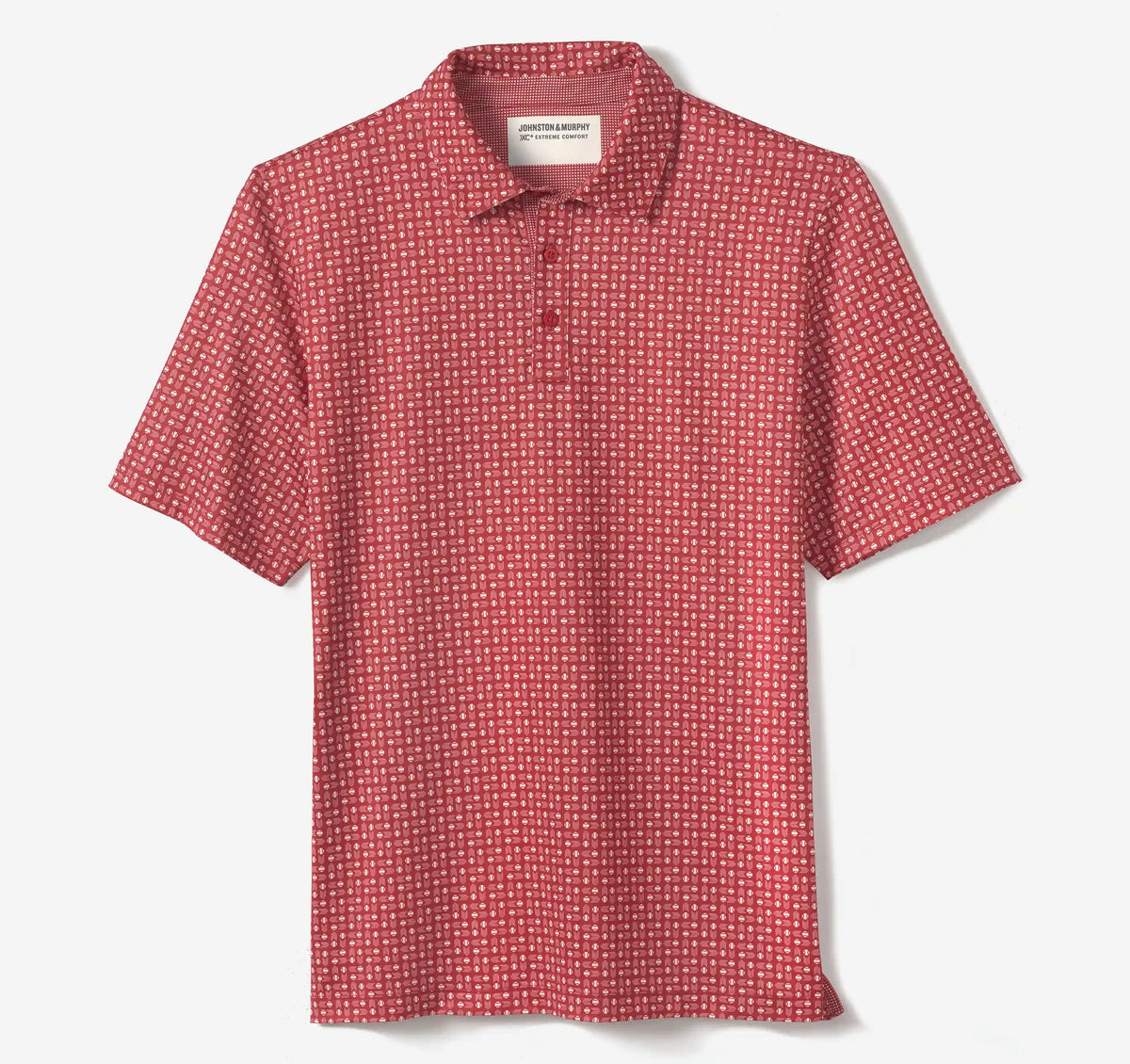 Game Day XC+™ Baseball Print Polo - Red