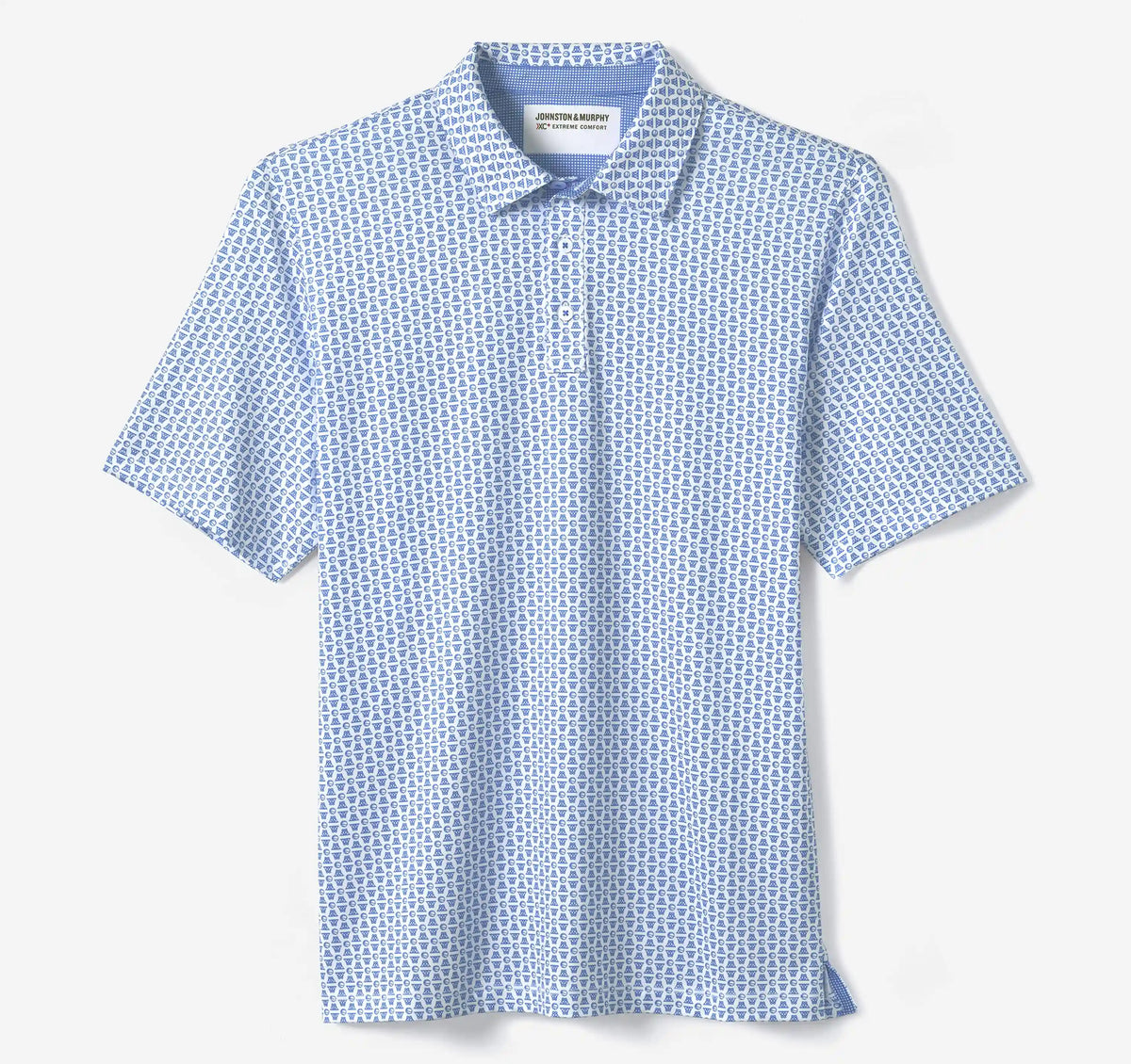 Game Day XC+™ Basketball Print Polo - Royal