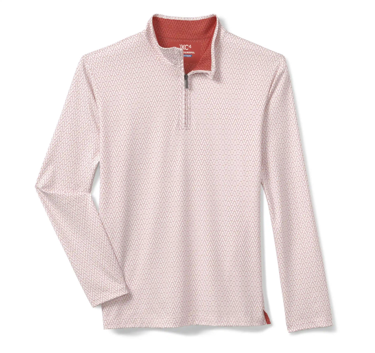 Game Day XC+™ Goal Post Print Quarter-Zip - Red