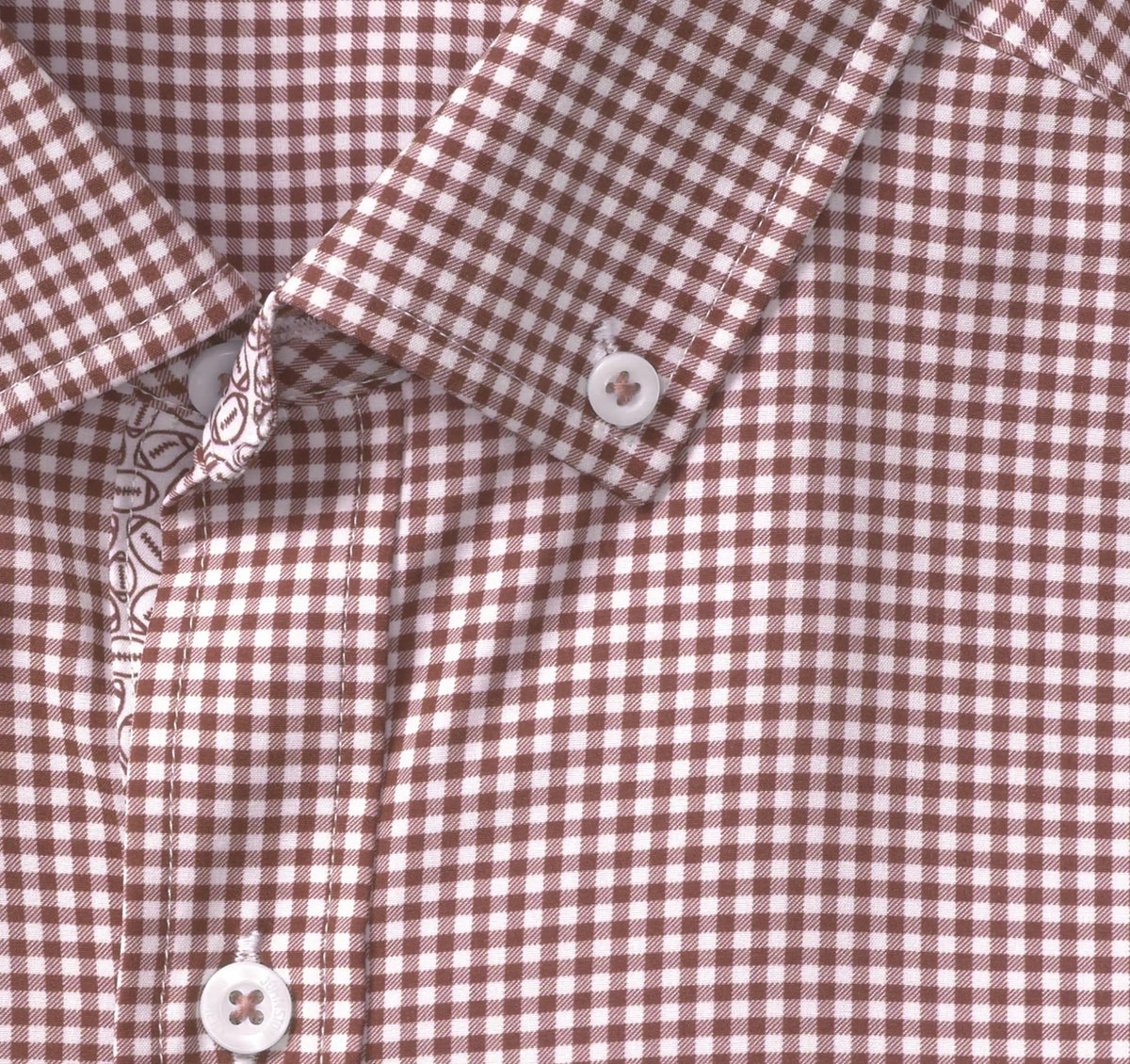 Game Day XC+™ Long-Sleeve Gingham Shirt - Burgundy