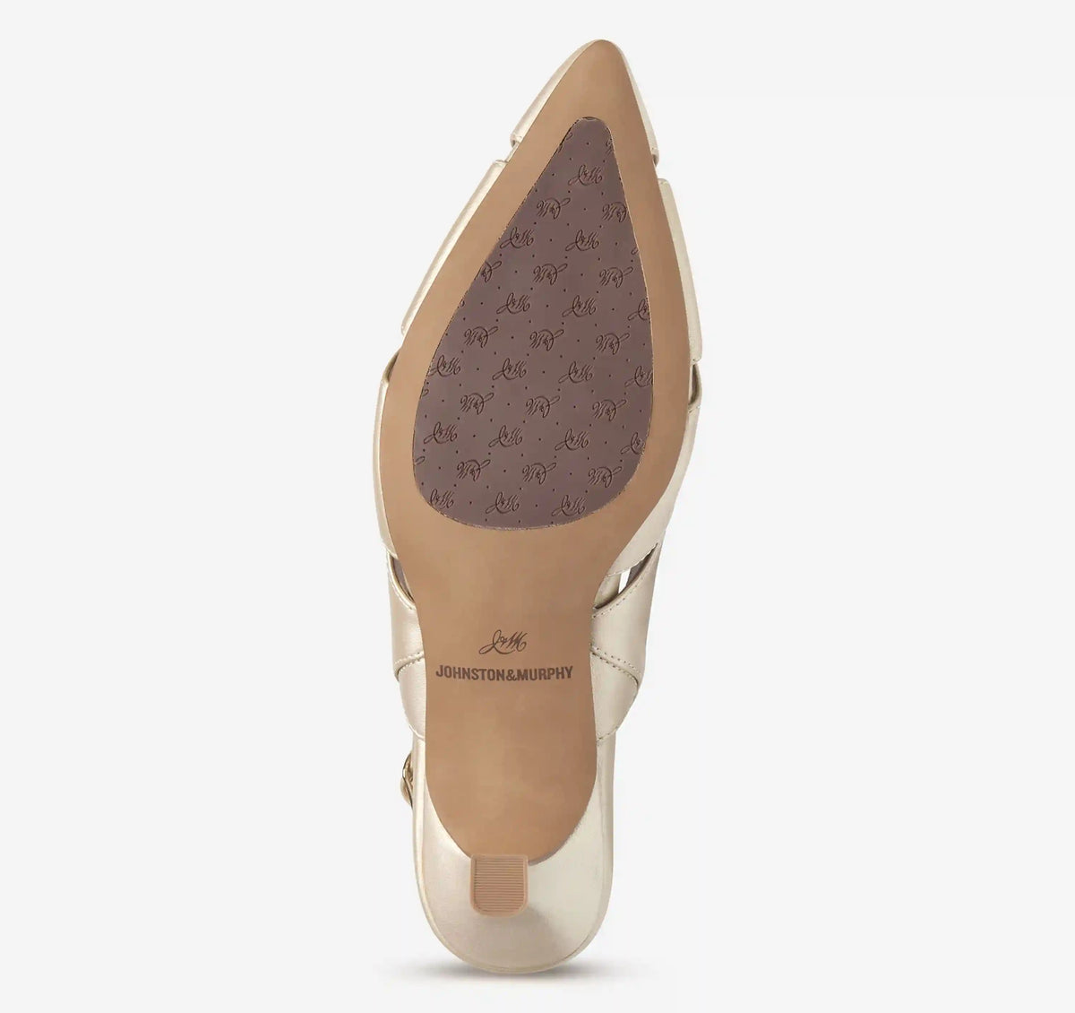 Lindsey Cut-Out Slingback - Sand Pearlized Sheepskin