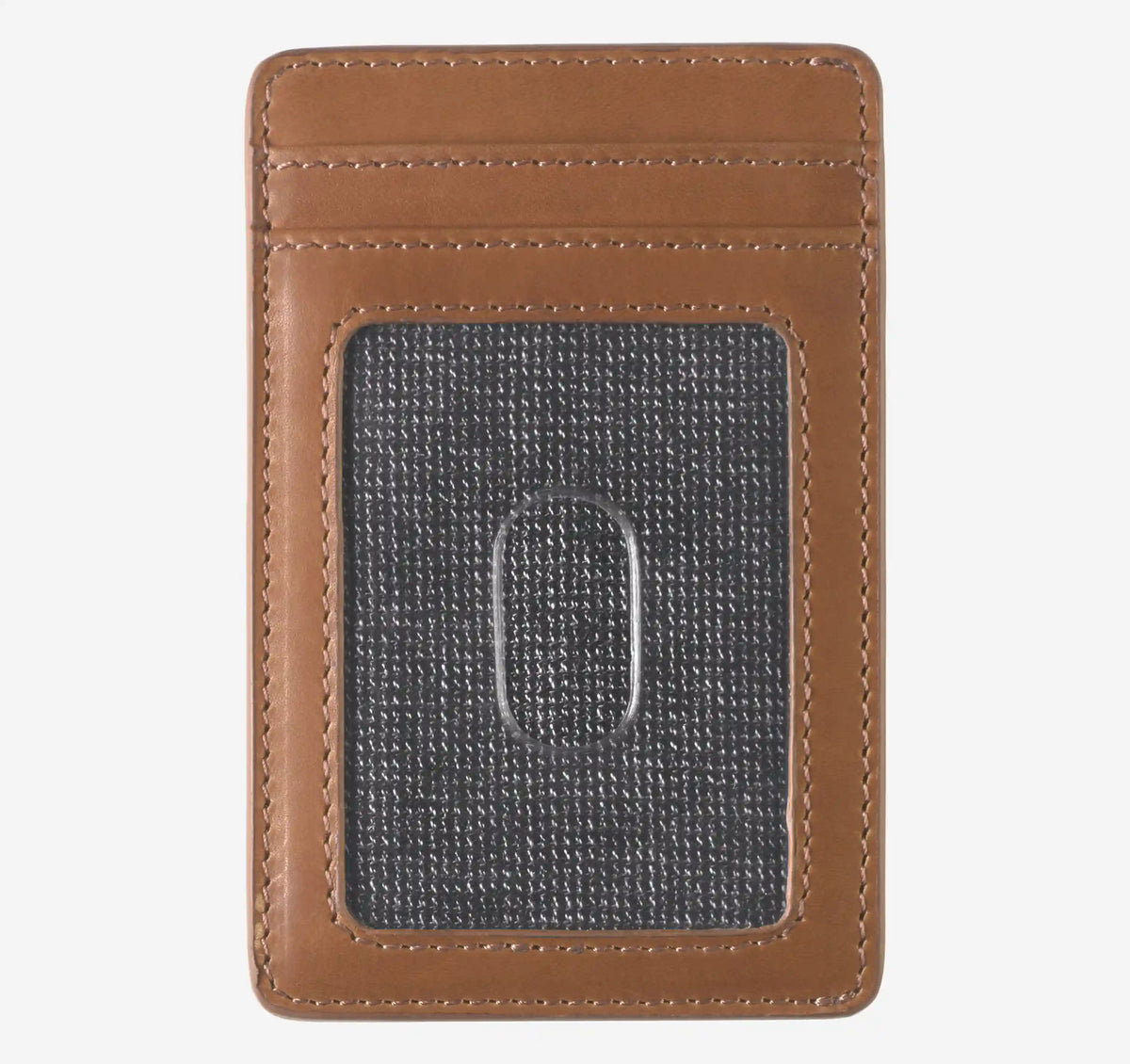 Rhodes Vertical Weekender Card Wallet - Tan