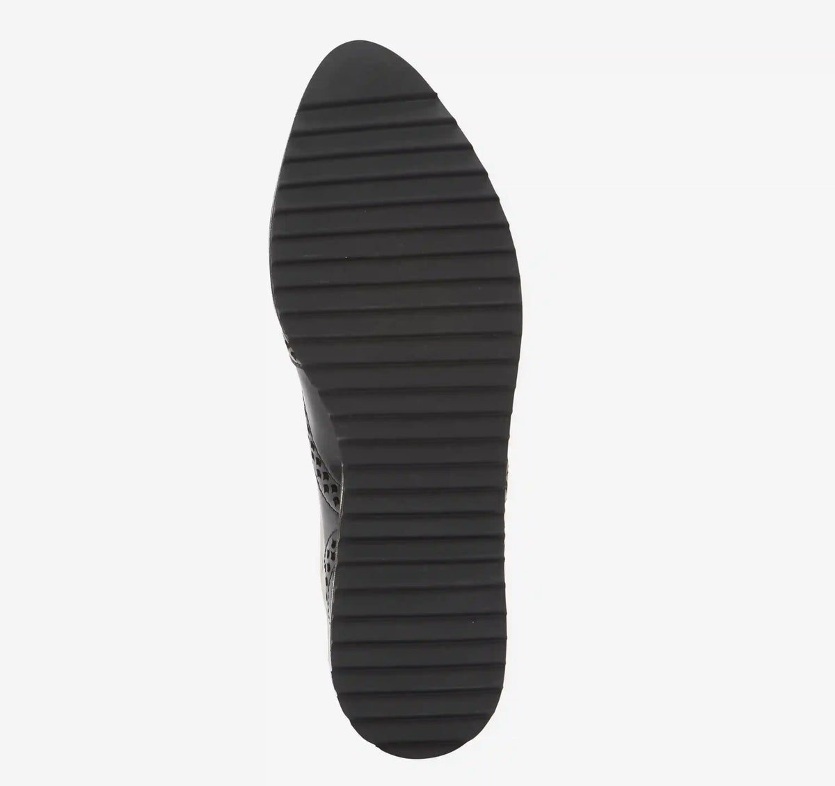 Ulyssa Wingtip - Black Patent Leather