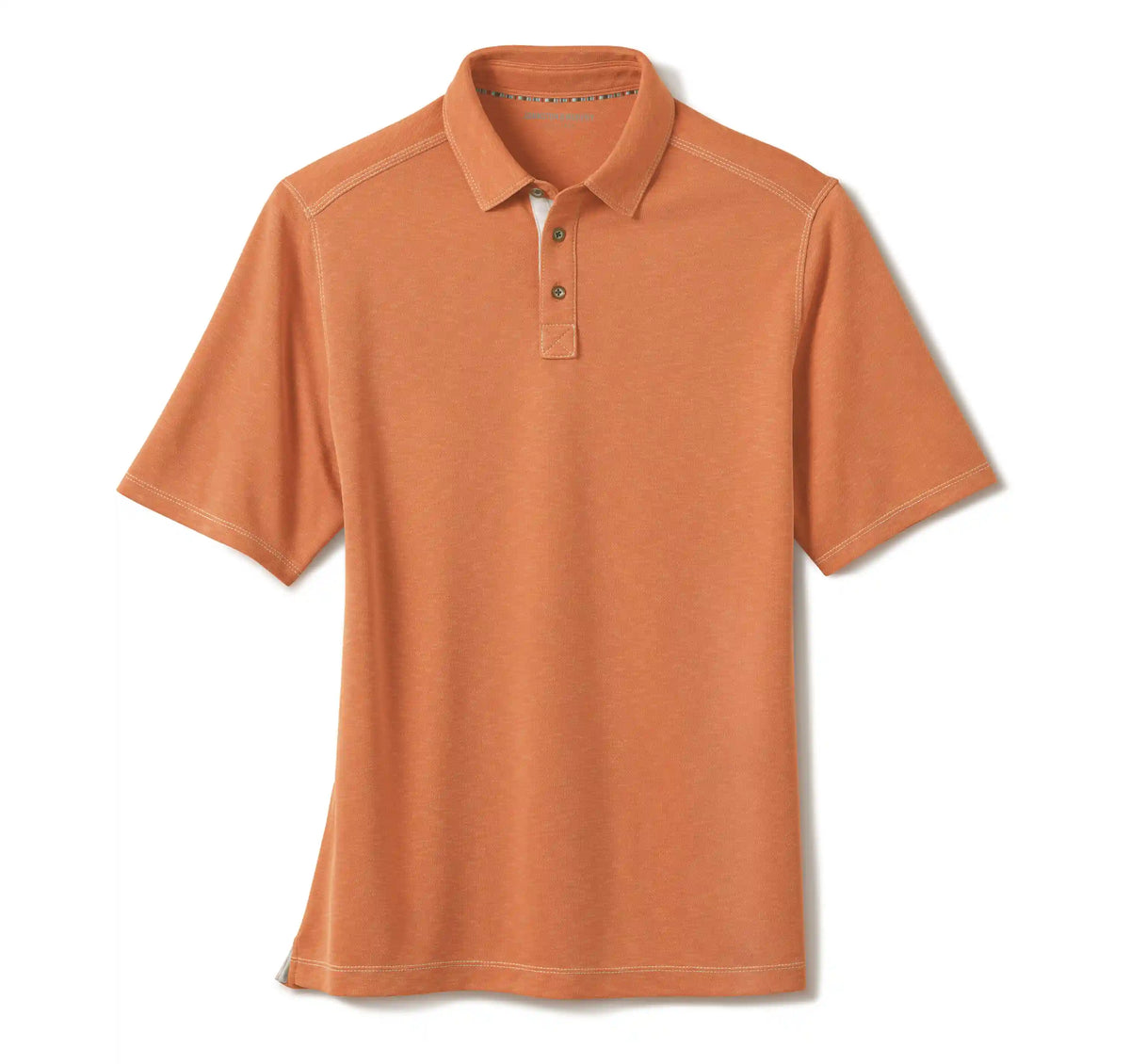 Vintage Slub Polo - Orange