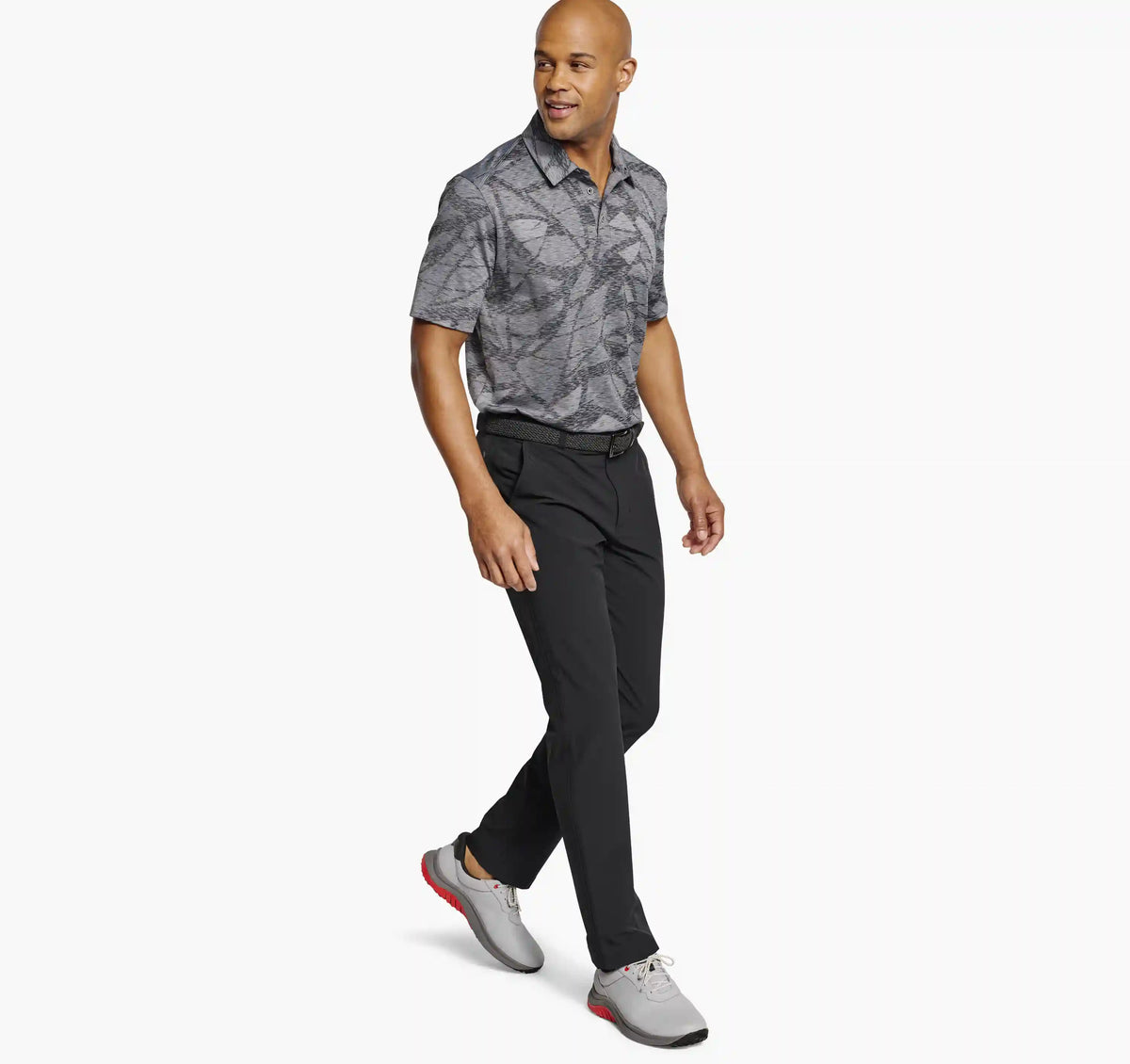 XC4® Performance Polo - Charcoal Large Geo