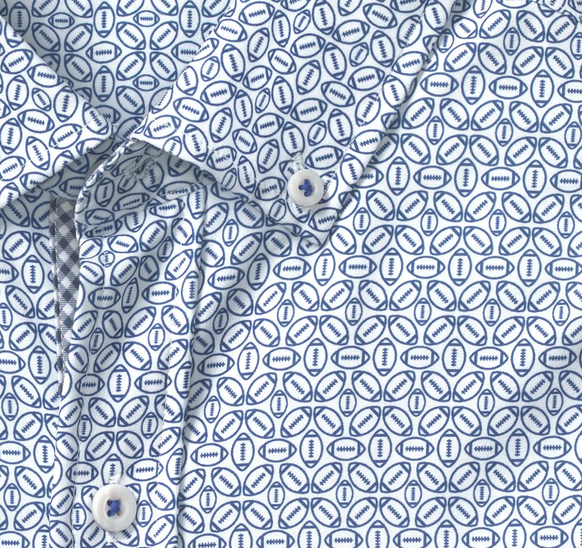 Game Day XC+™ Long-Sleeve Football Print Shirt - Navy