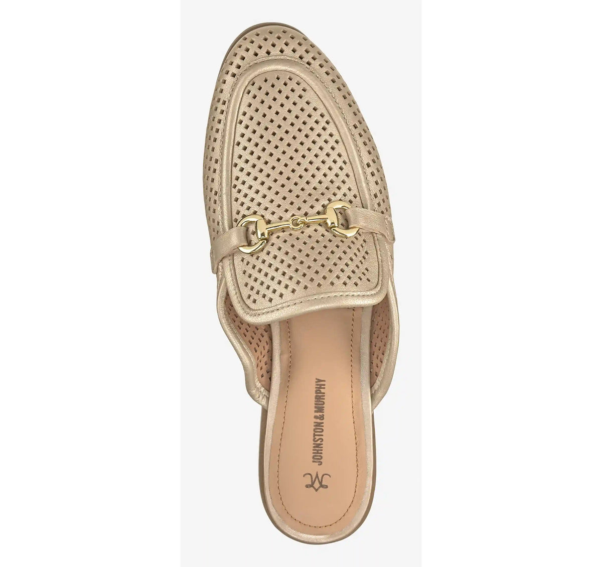 Ali Perfed Bit Mule - Sand Pearl Glove Leather