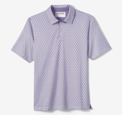 Game Day XC+™ Basketball Print Polo - Purple