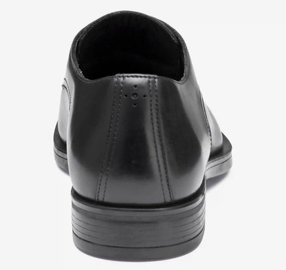 Conlin Plain Toe - Black Full-Grain Leather