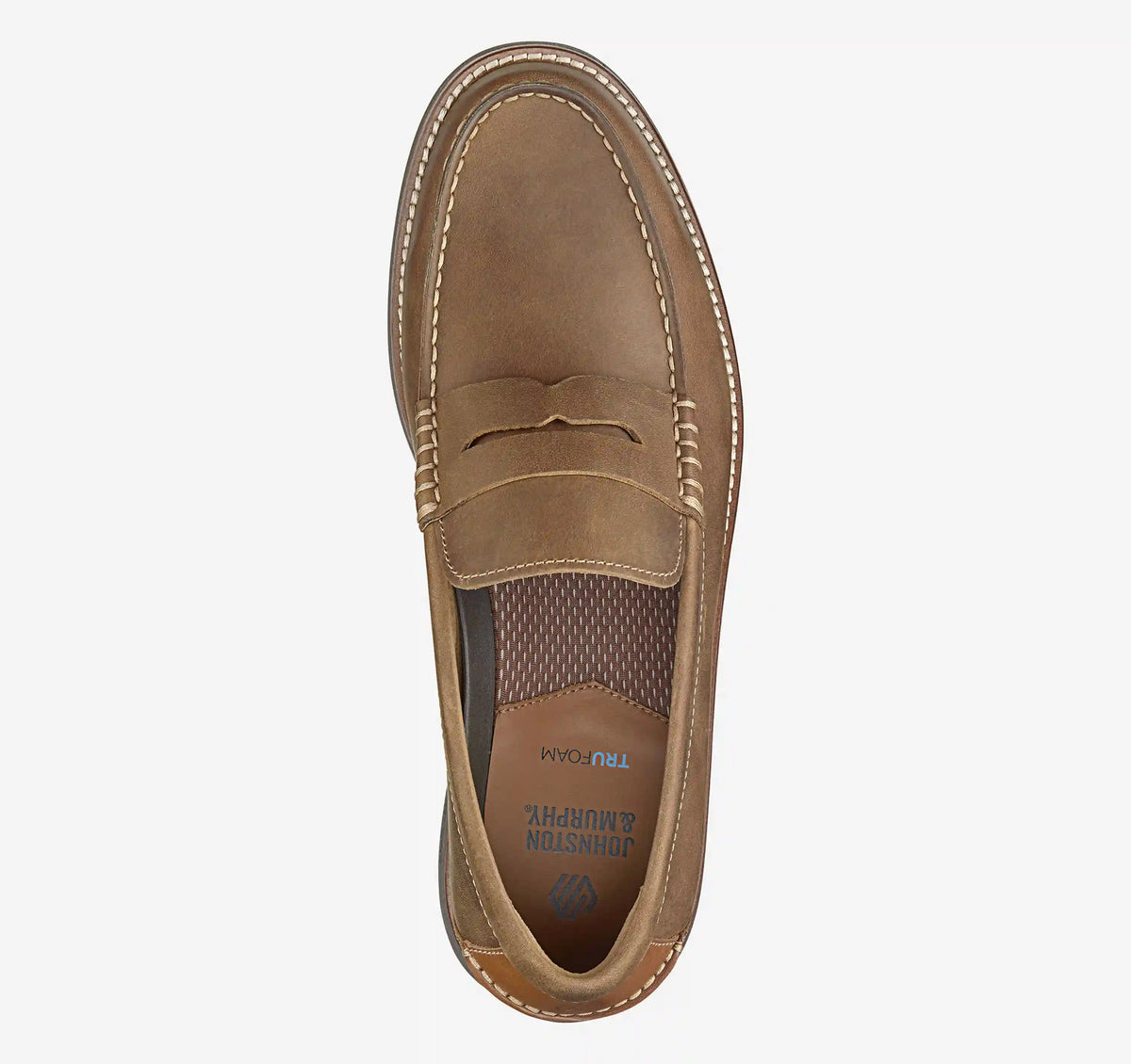 Upton Penny Loafer - Brown Oiled Full Grain