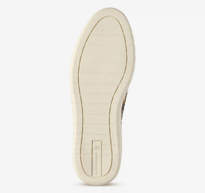 Camryn Tassel Loafer - Beige/Brown Zebra-Print Haircalf/Merlot Kid Suede