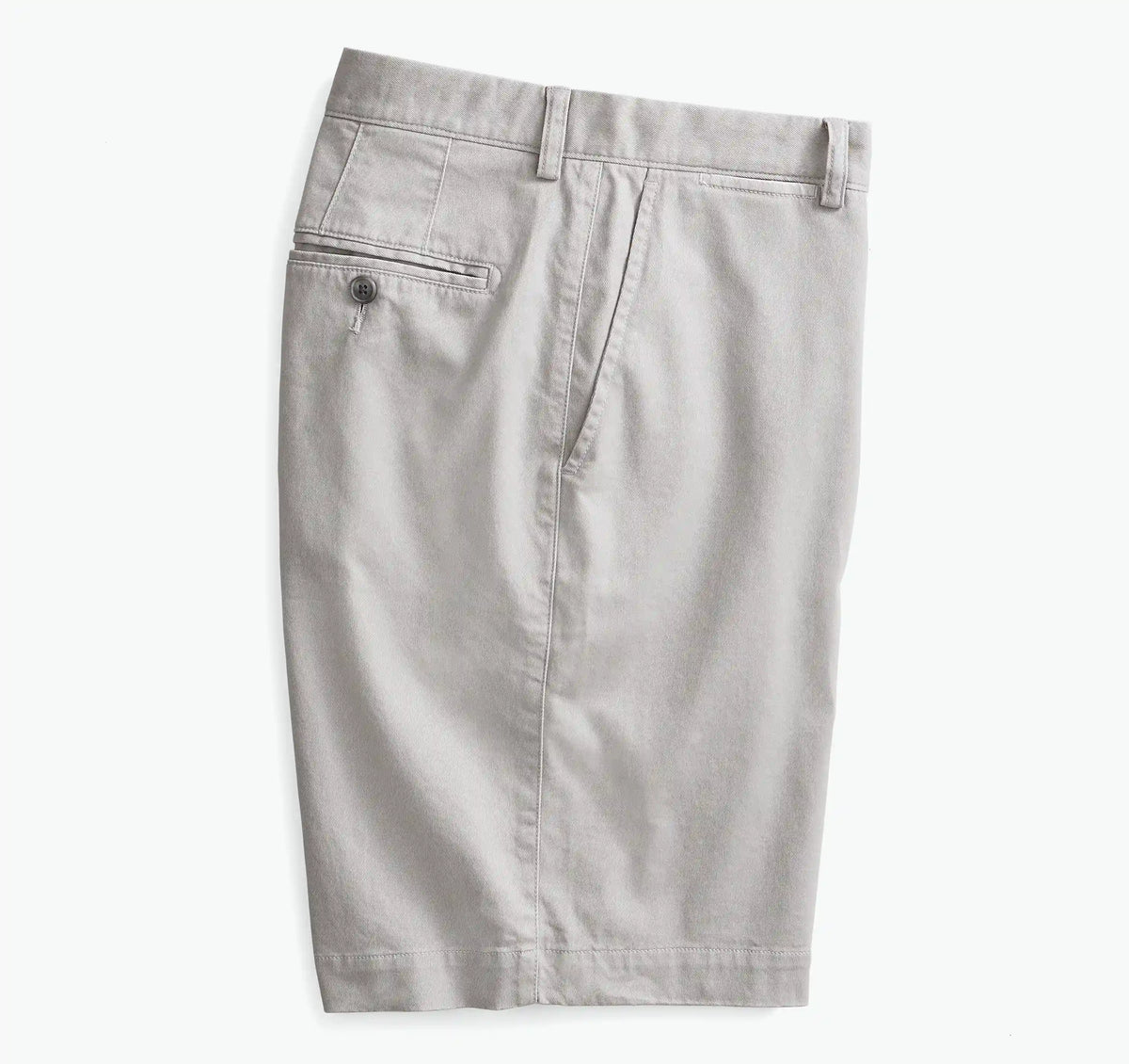 Washed Chino Shorts - Light Gray