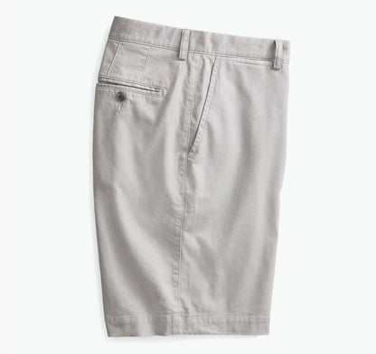 Washed Chino Shorts - Light Gray