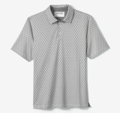 Game Day XC+™ Basketball Print Polo - Black