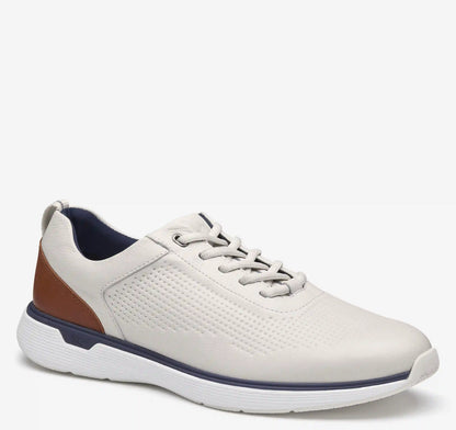 XC4® Prentiss 2 Embossed U-Throat - White Waterproof Full-Grain Leather