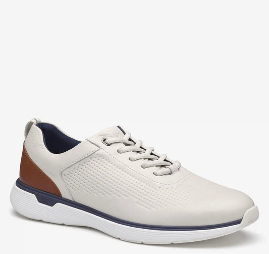 XC4® Prentiss 2 Embossed U-Throat - White Waterproof Full-Grain Leather