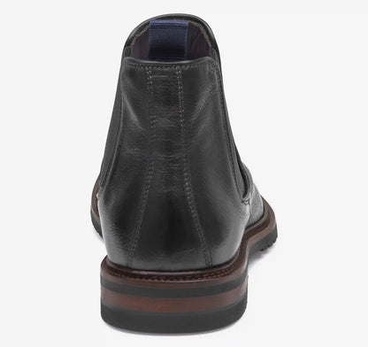 Hartford Chelsea Boot - Black Italian Full-Grain Leather