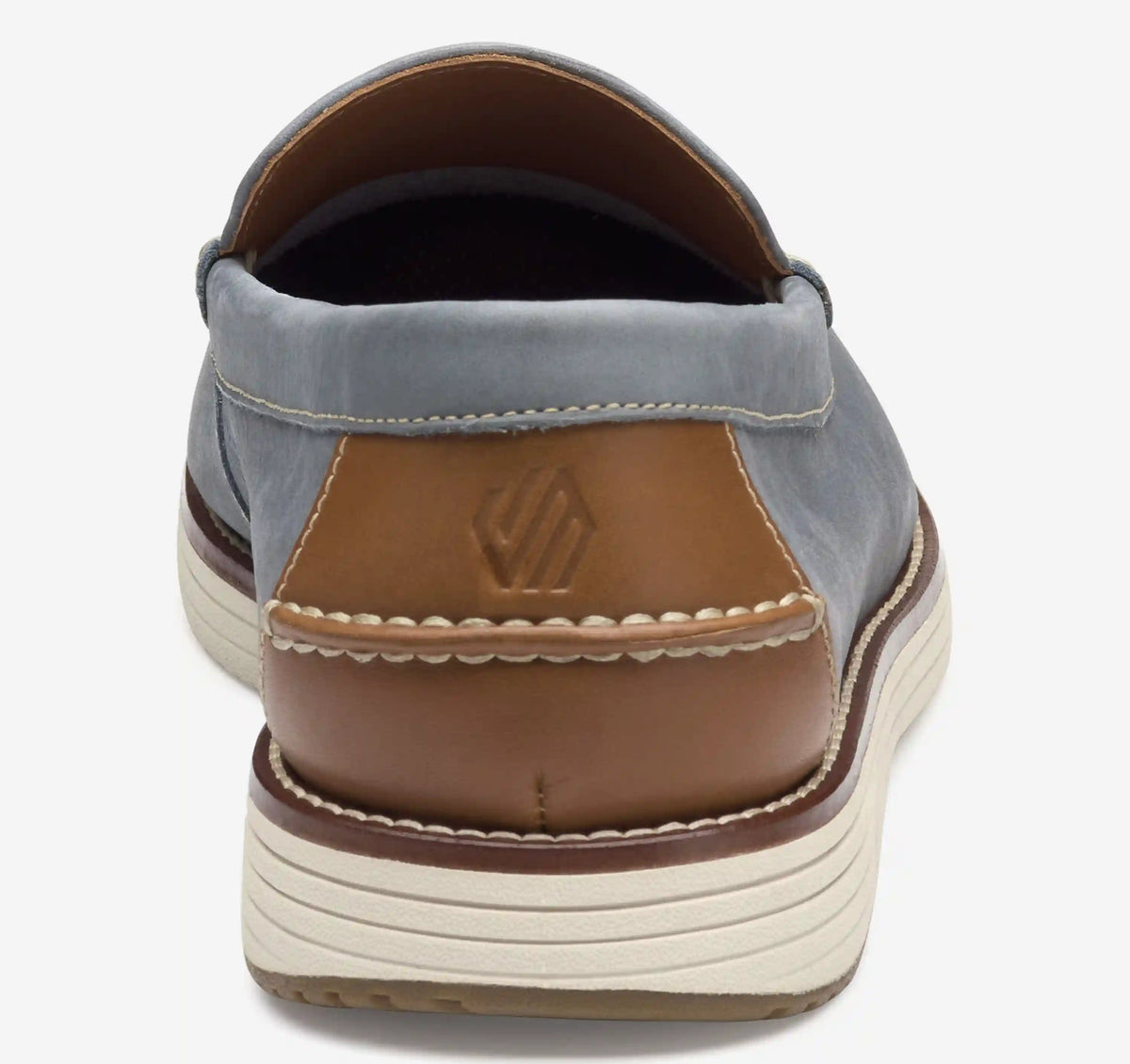 Upton Perfed Venetian Loafer - Denim Nubuck