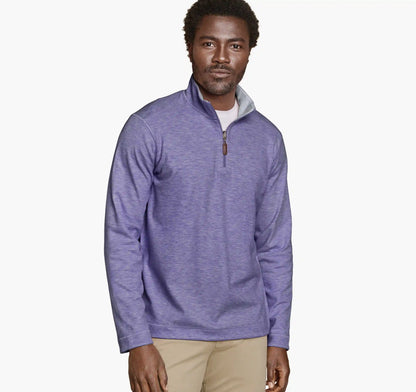Icon Reversible Quarter-Zip - Purple/Storm