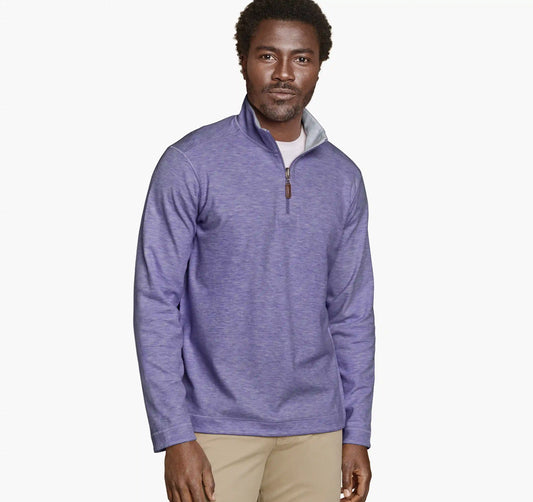 Icon Reversible Quarter-Zip - Purple/Storm