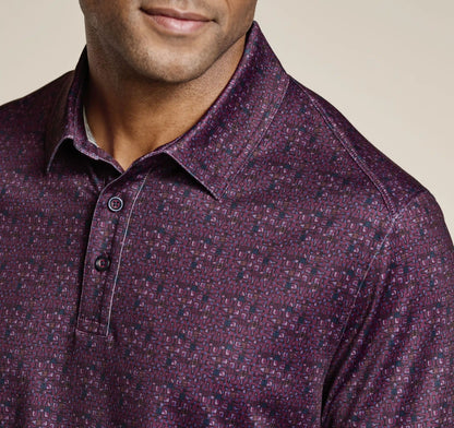 XC+™ Ace Performance Polo - Burgundy Vino