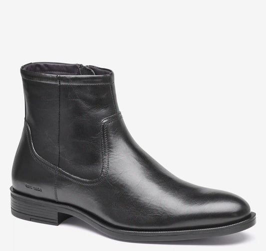 Conlin Inside-Zip Boot - Black European Full-Grain Leather
