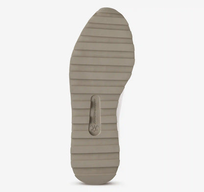 Piper T-Toe Lace-Up - Pewter Metallic Snake-Embossed Leather/Bone Glove Leather