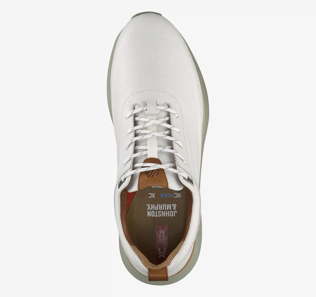 XC+™ Declan U-Throat - White Waterproof Full-Grain Leather
