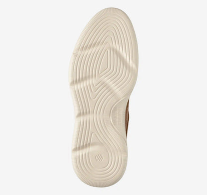 Hayden Stretch Lace U-Throat - Tan Full-Grain