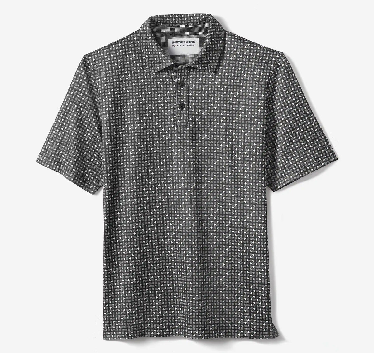 Game Day XC+™ Baseball Print Polo - Black