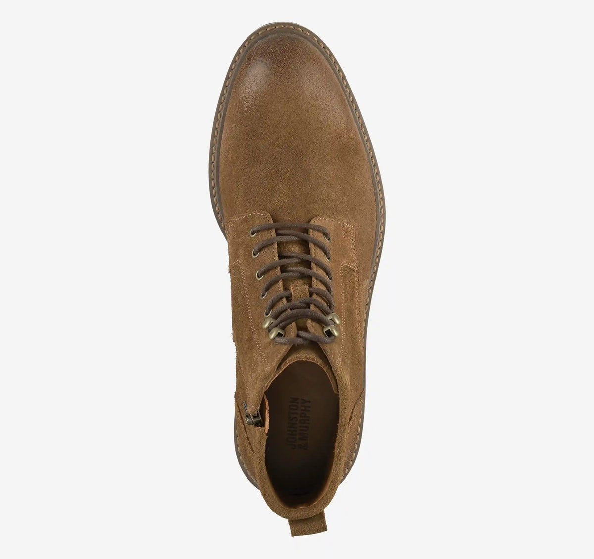Barrett Plain Toe Boot - Snuff Oiled Suede