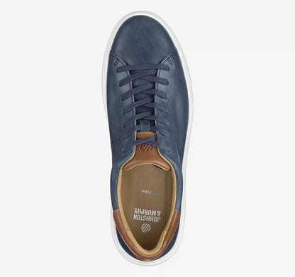 Anders Lace-To-Toe - Navy Full Grain