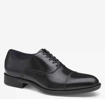 Flynch Cap Toe - Black Italian Calfskin
