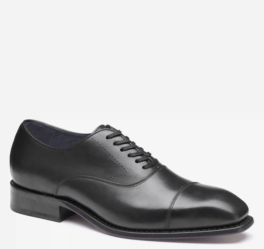 Ashton Cap Toe - Black Full-Grain Leather