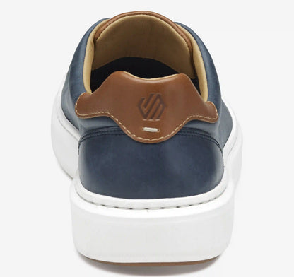 Anders Lace-To-Toe - Navy Full Grain