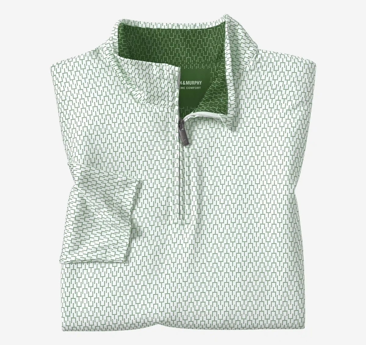 Game Day XC+™ Goal Post Print Quarter-Zip - Green