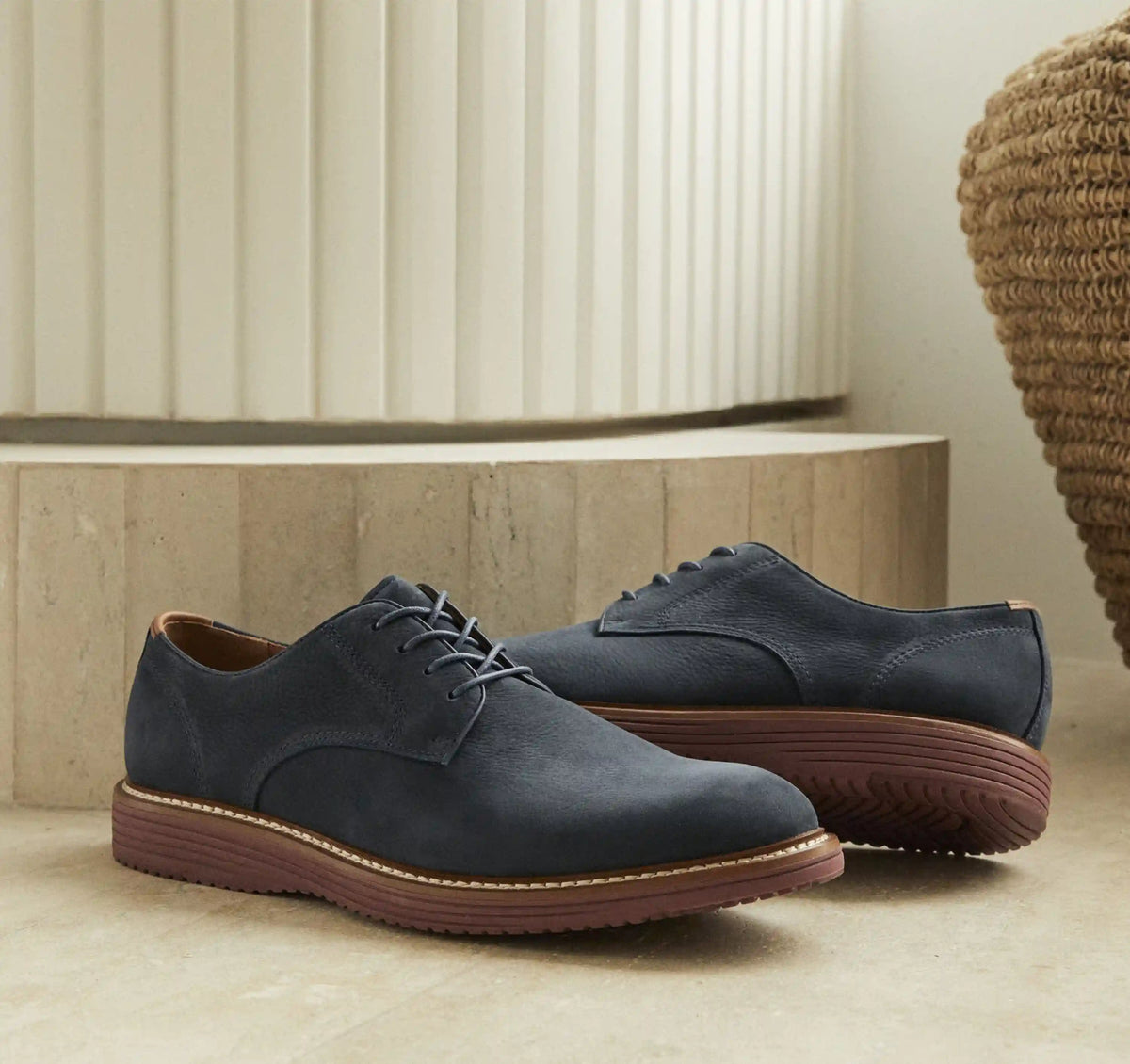 Upton Plain Toe - Navy Nubuck