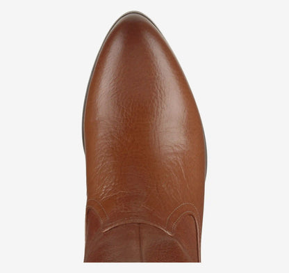 Tristen Tall Boot - Cognac Full Grain