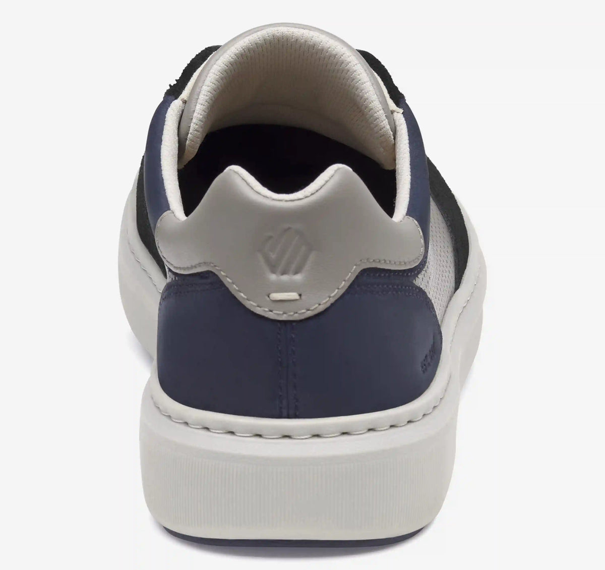 Anders T-Toe - Black Suede/Gray Full-Grain Leather