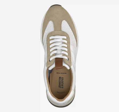 Kinnon T-Toe - Sand Suede/White Full Grain